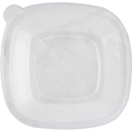 World Centric World Centric Ingeo Compostable Square Bowl Lid, PK200 BQL-CS-24